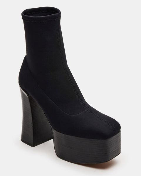 Ботильоны женские Steve Madden Soho на высоком каблуке, черный — фото 2