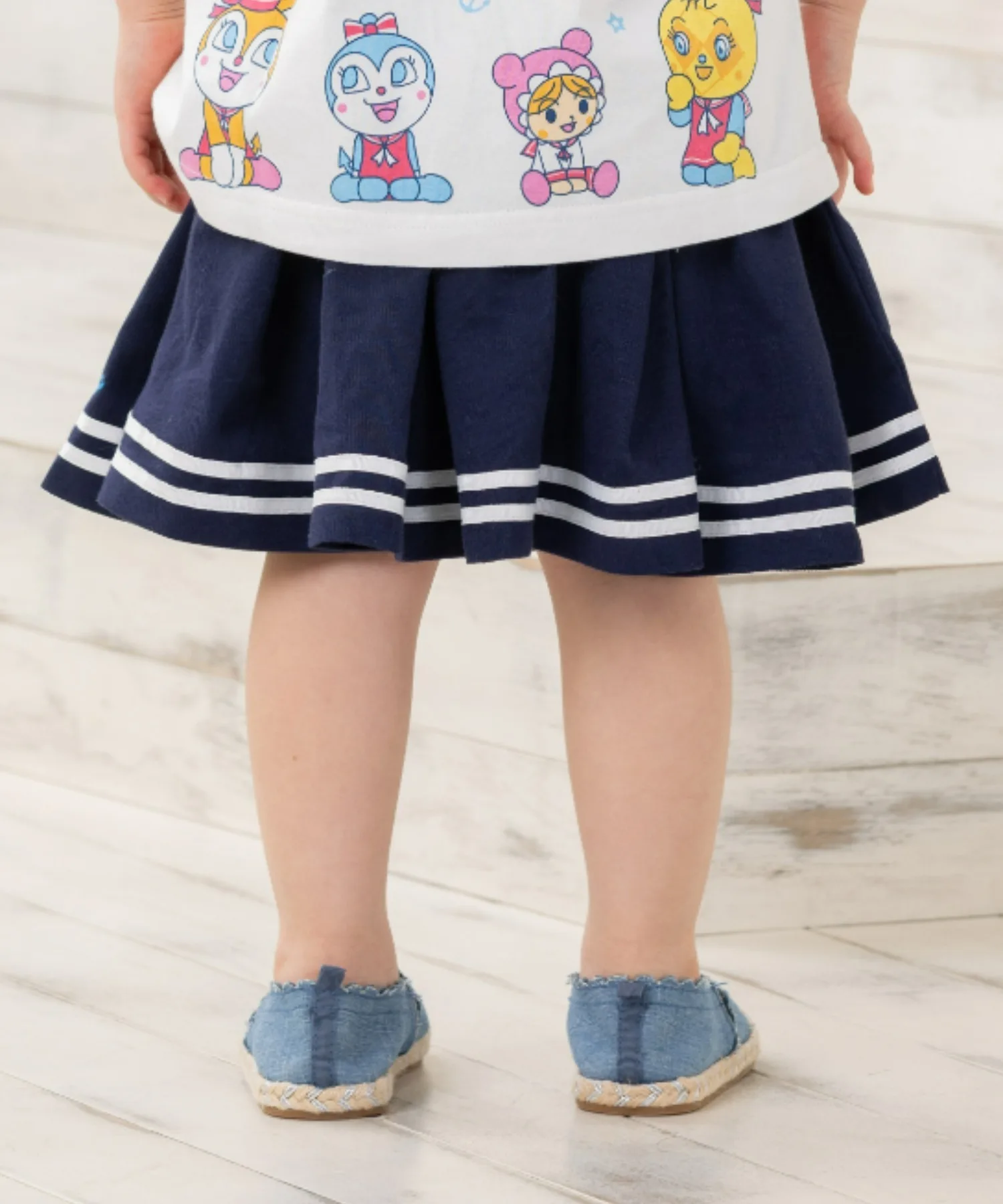 Детские шорты с вышивкой Anpanman ANPANMAN KIDS COLLECTION сакс — фото 2