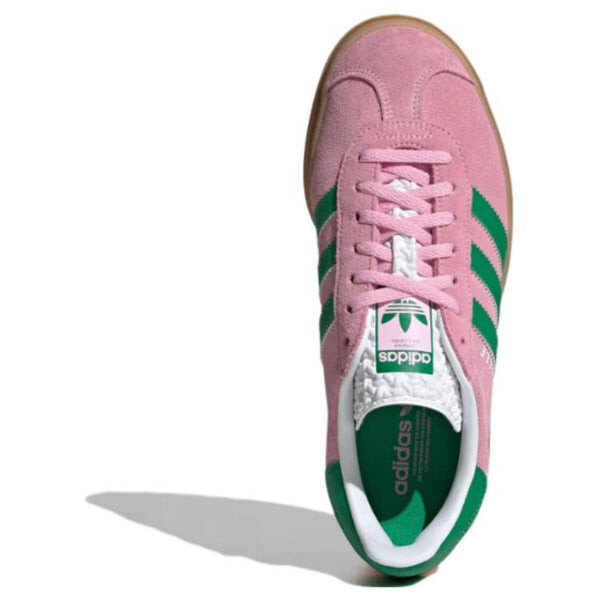 Кроссовки газель смелые Adidas, розовый — фото 3