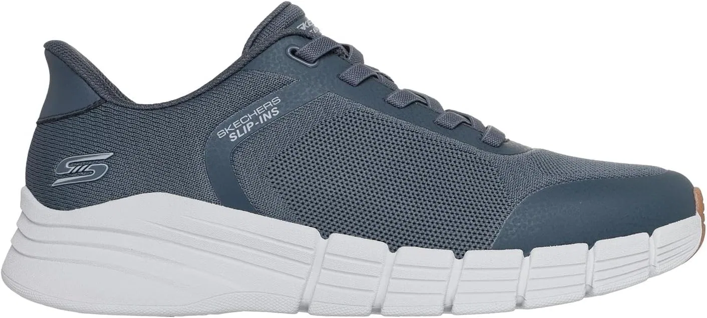Мужские кроссовки Skechers Bobs B Flex 2.0, Charcoal Engineered Knit — фото 4