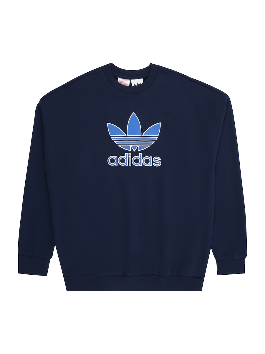 

Толстовка ADIDAS ORIGINALS TREFOIL, синий/индиго