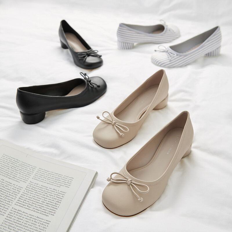 Туфли Mary Jane женские низкие черные Charles&Keith — фото 4