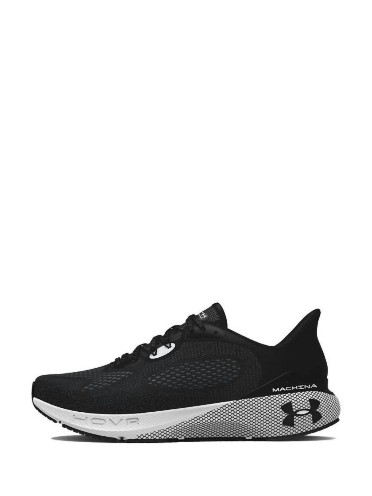 Женские кроссовки Hovr Machina 3 Cn - Средняя ширина, черный, белый Under Armour — фото 2