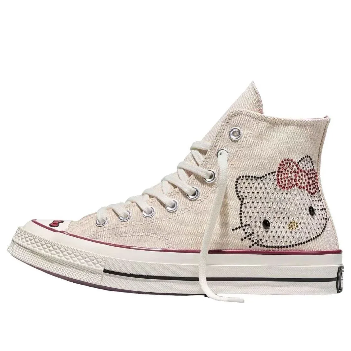 Кроссовки Converse x Hello Kitty Chuck Taylor 70 'Swarovski', белый