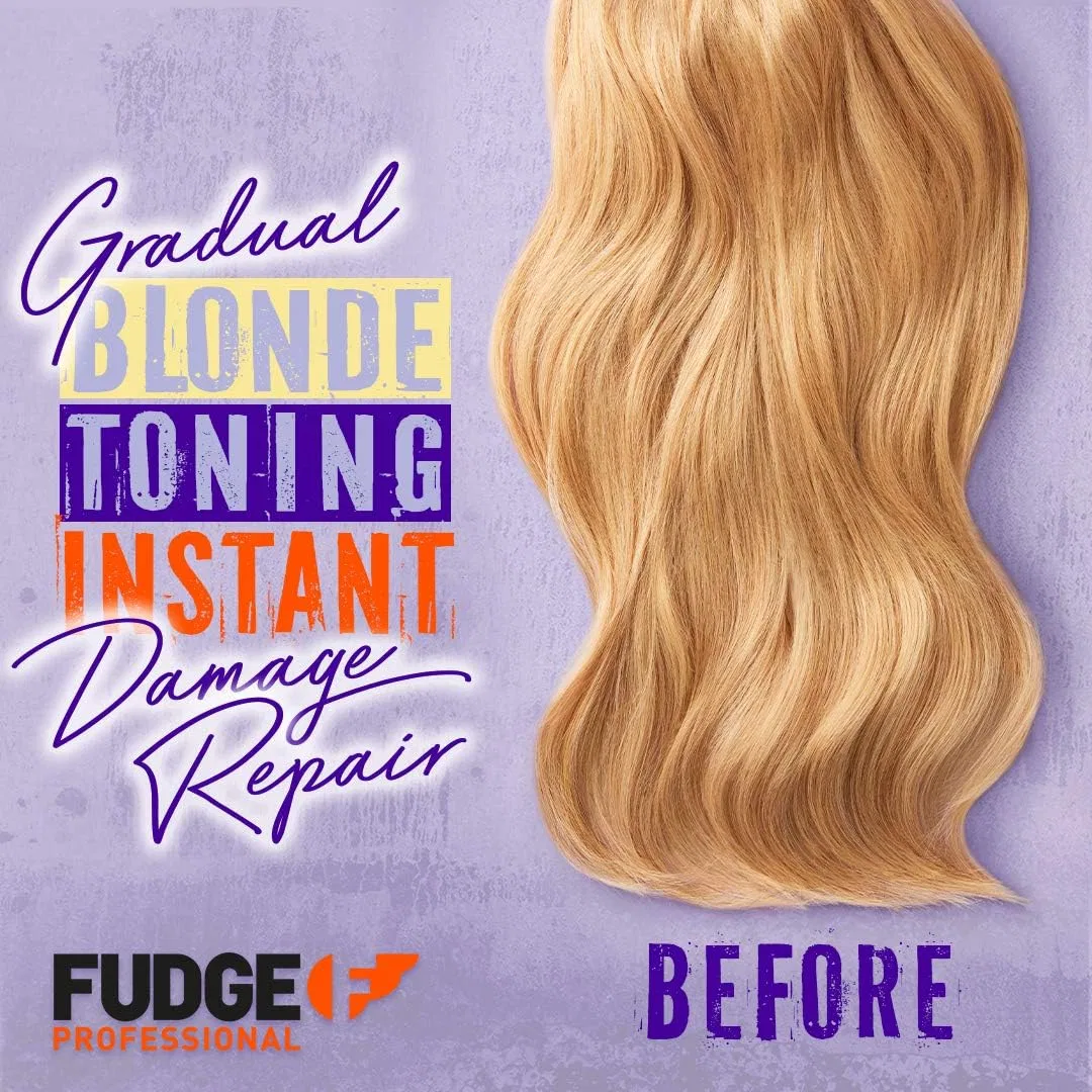 Фиолетовый шампунь и кондиционер «Clean Blonde Damage Rewind» от Fudge Professional Fudge — фото 3