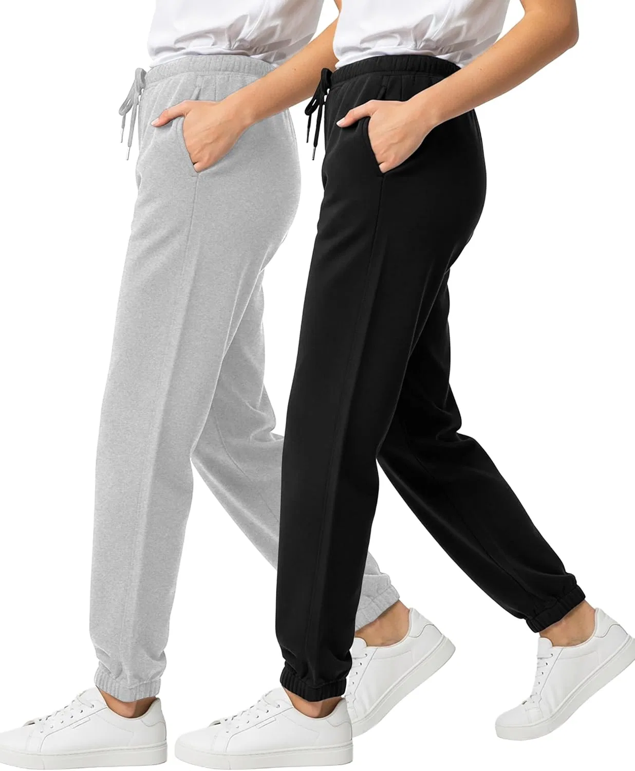 Спортивные штаны для девочек Andrew Scott | Спортивные флисовые штаны-джоггеры | Разные цвета и расцветки | Завязки и карманы