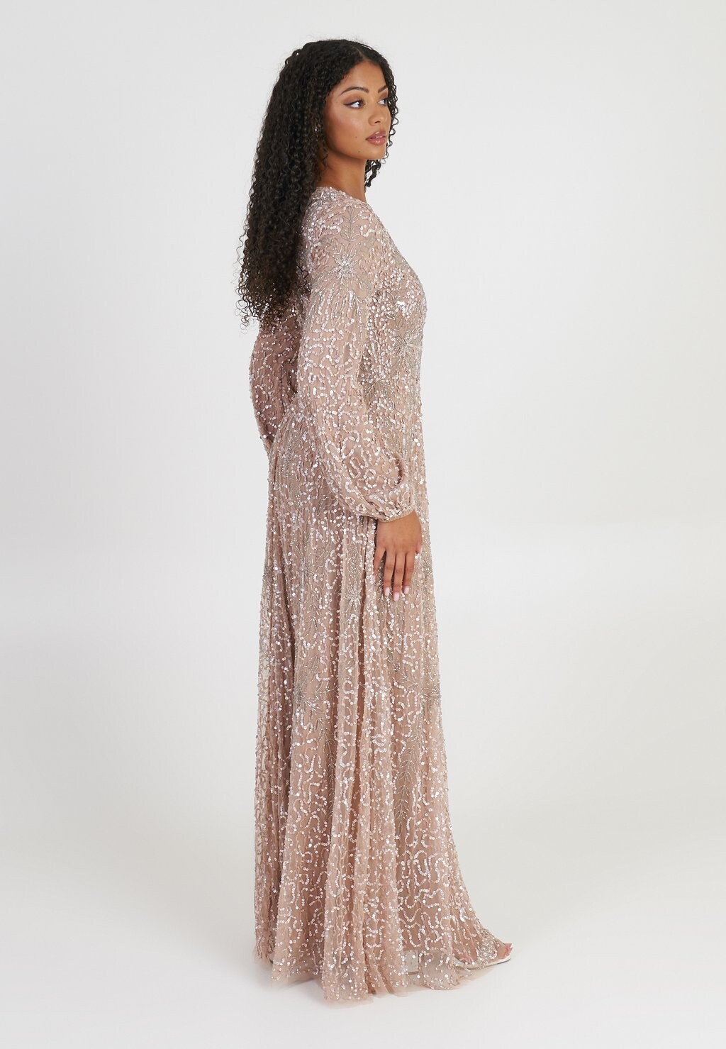 

Одежда для особых случаев EMBELLISHED SEQUINS Maryisa, розовый