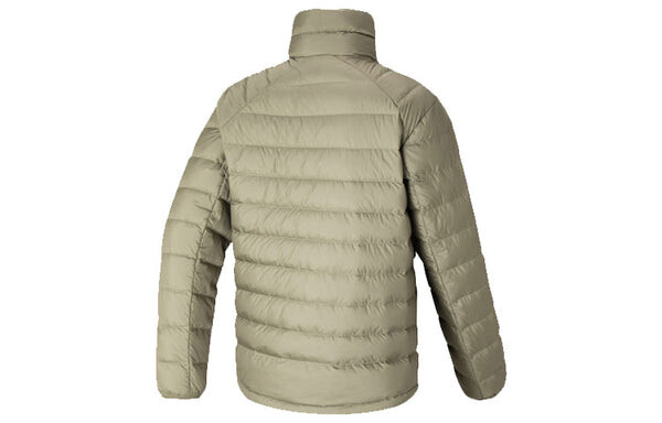 Пуховик adidas Terrex Logo Printing Outdoor Stay Warm Stand Collar Down Jacket Green, зеленый — фото 2