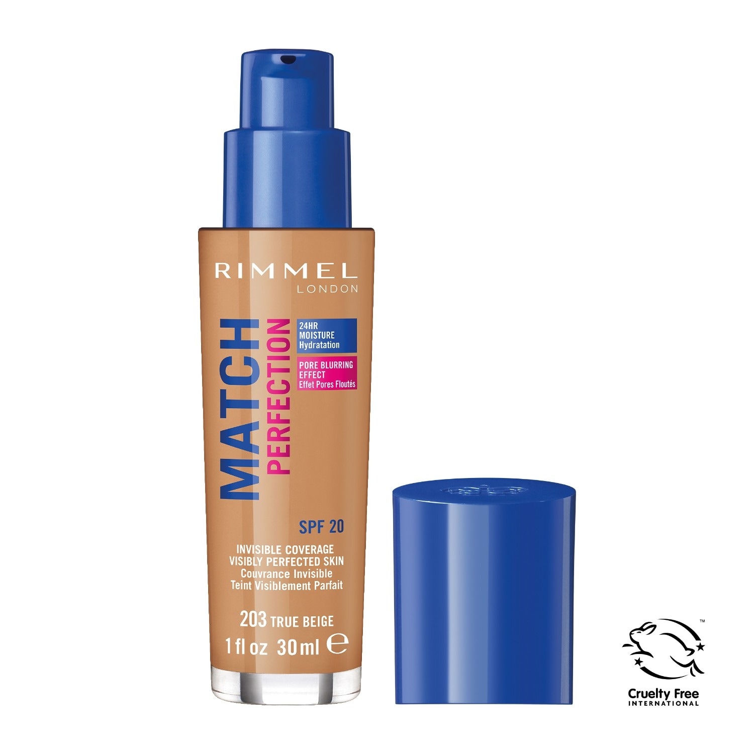 Тональный крем для лица match perfection foundation Rimmel London, match perfection foundation, объем 30 мл — фото 3