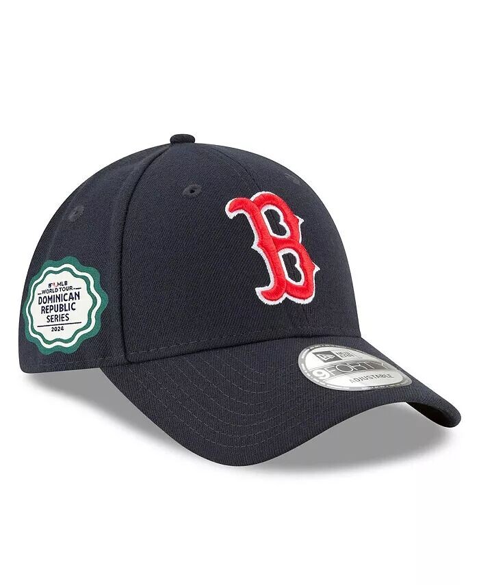 

Мужская темно-синяя бейсболка Boston Red Sox 2024 MLB World Tour: Dominican Republic Series 9FORTY Adjustable Hat New Era