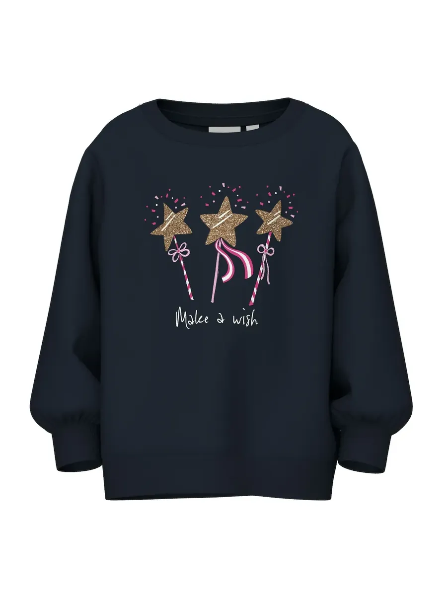 

Толстовка Name It "NMFVALONA LS LONG BOXY SWEAT UNB ", цвет Dark Sapphire
