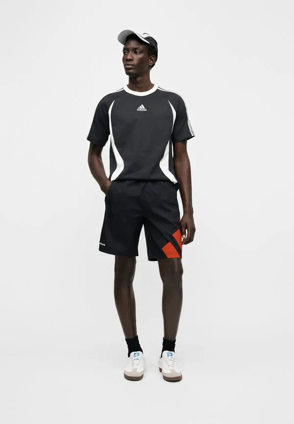 Шорты Adidas Originals, Black/Better Scarlet — фото 3