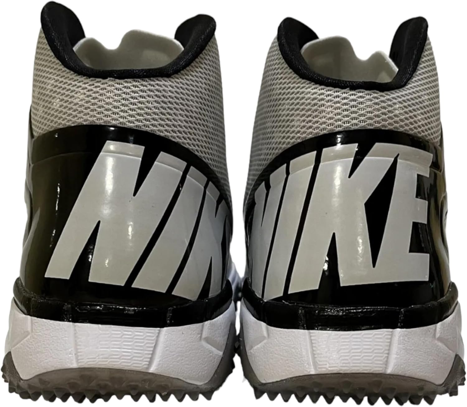 Футбольные бутсы Nike Men's Alpha Menace Pro 2 D - черный/белый, размер 7M US, белый/черный — фото 4