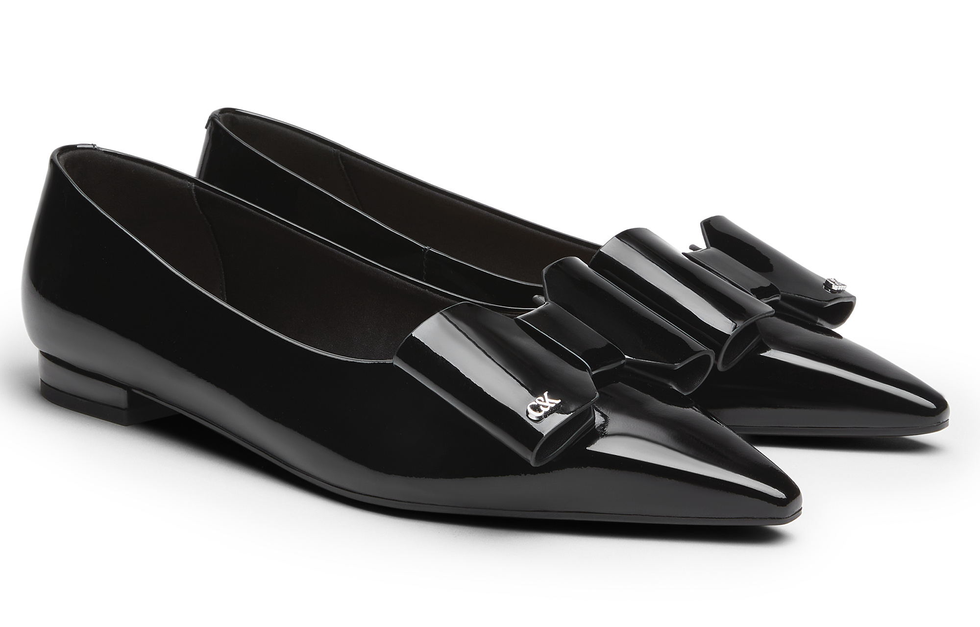 CHARLES&KEITH Маленькие женские повседневные туфли CK 1,6 см - черные, цвет Black — фото 3