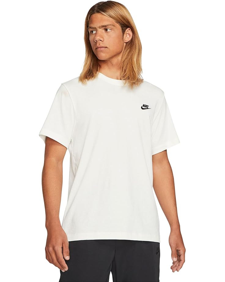 

Футболка Nike Sportswear Club Tee, цвет Sail/Black