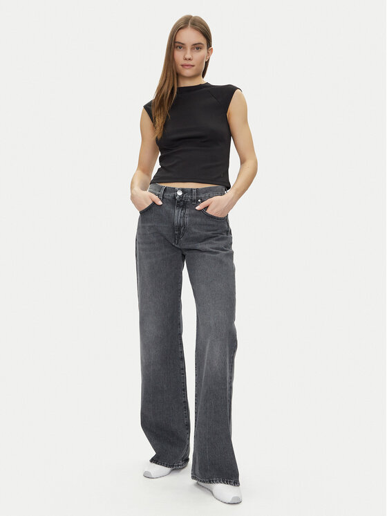 Топ облегающего кроя Liquid Touch Top K20K208422 Calvin Klein, белый — фото 2