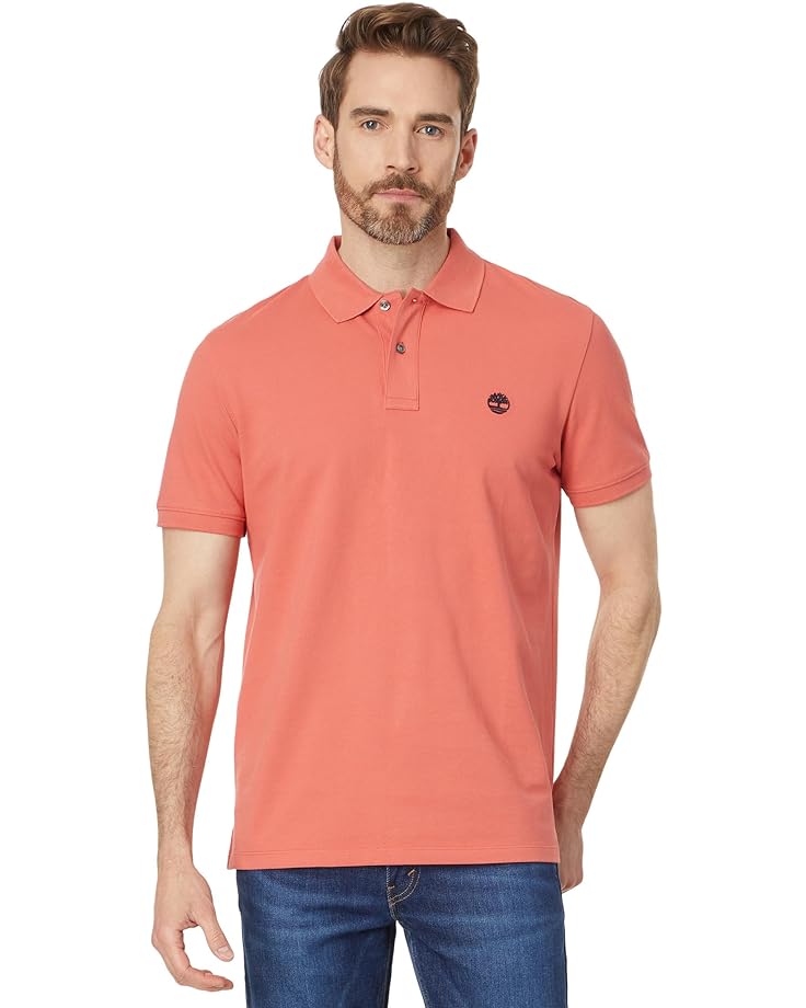 

Поло Timberland Pique Short Sleeve, цвет Burnt Sienna App