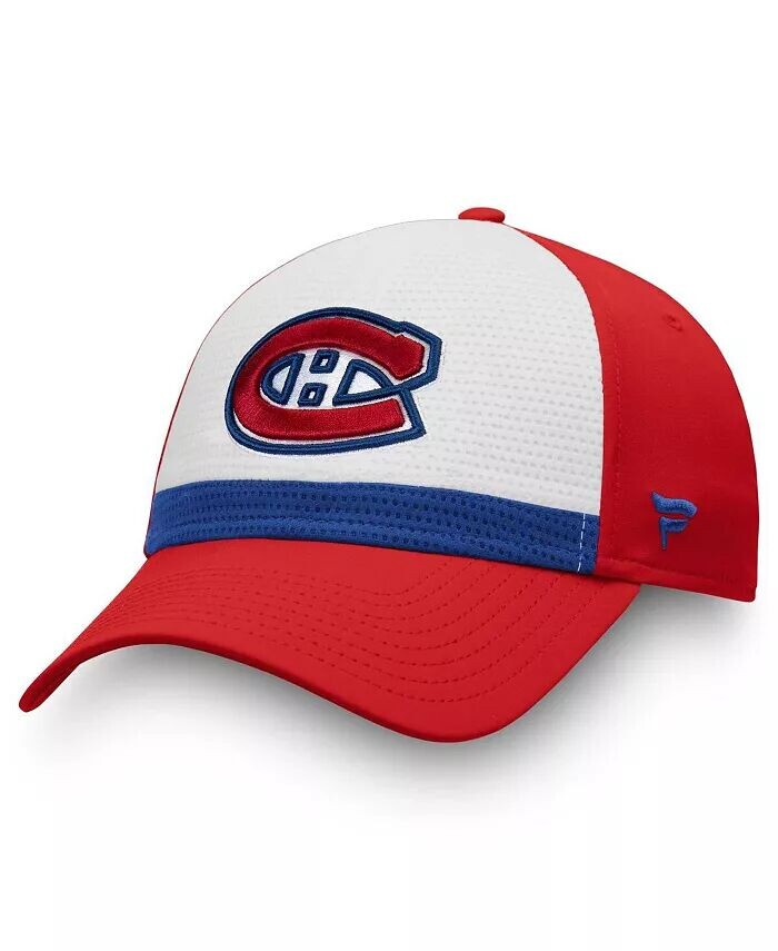 

Мужская белая, красная кепка Montreal Canadiens Breakaway Current Jersey Flex Fanatics