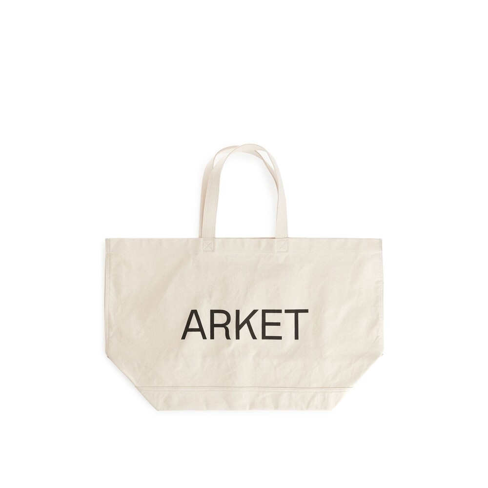 

Сумка холщовая Arket, кремовый