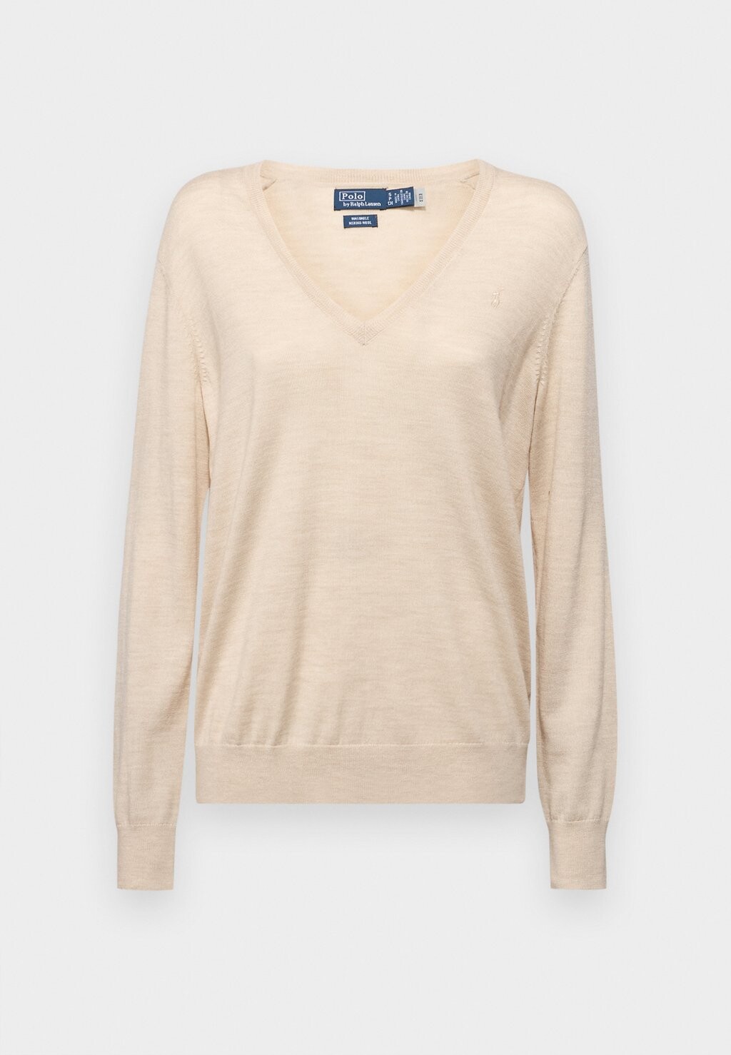 

Свитер WOOL V-NECK SWEATER Ralph Lauren, песочный
