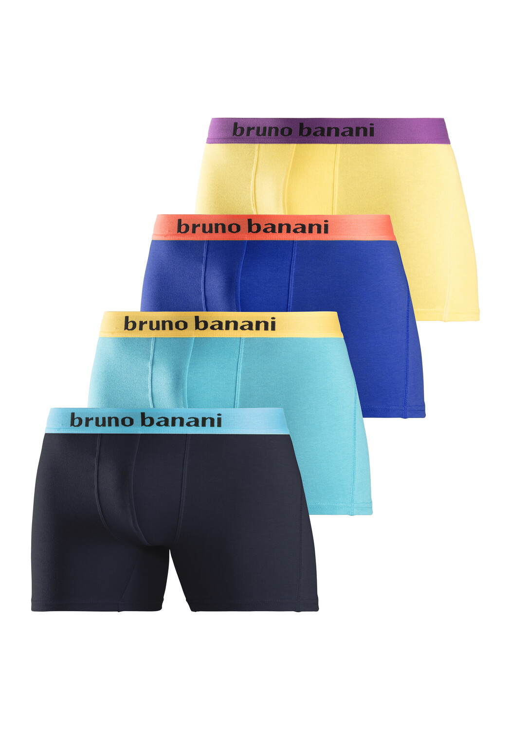 

Боксеры Bruno Banani Langer Boxer, цвет gelb, royalblau, türkis, navy
