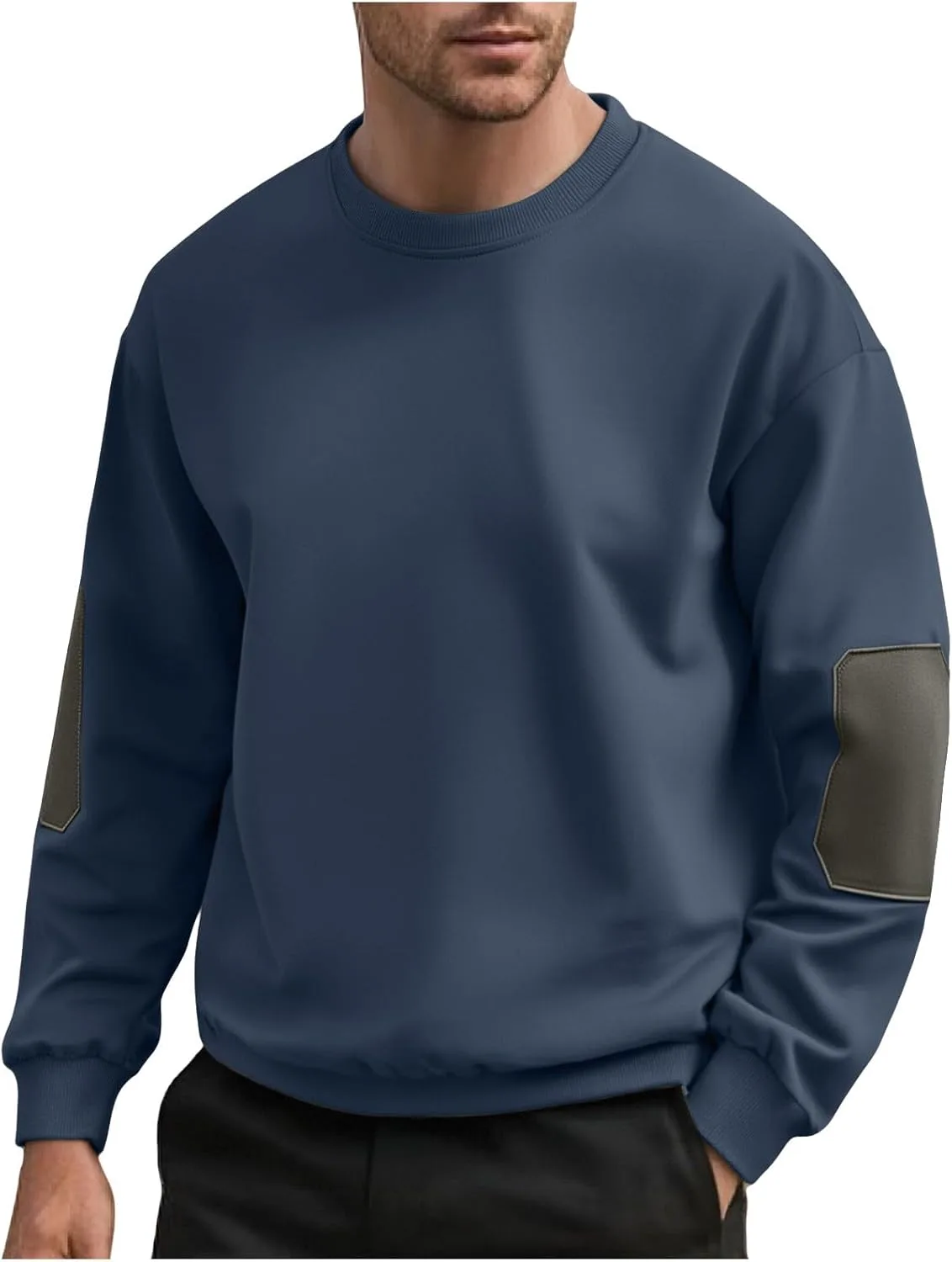 

Толстовка с капюшоном и длинным рукавом для мужчин, Color Block, тренд Y2K