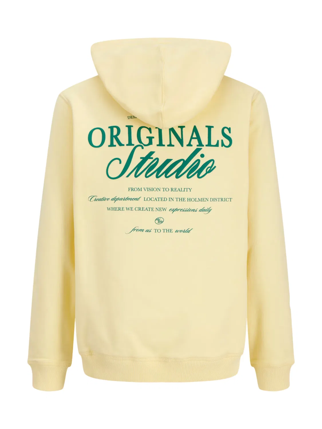 Толстовка 'JORNORREBRO' Jack & Jones Junior, Yellow — фото 2
