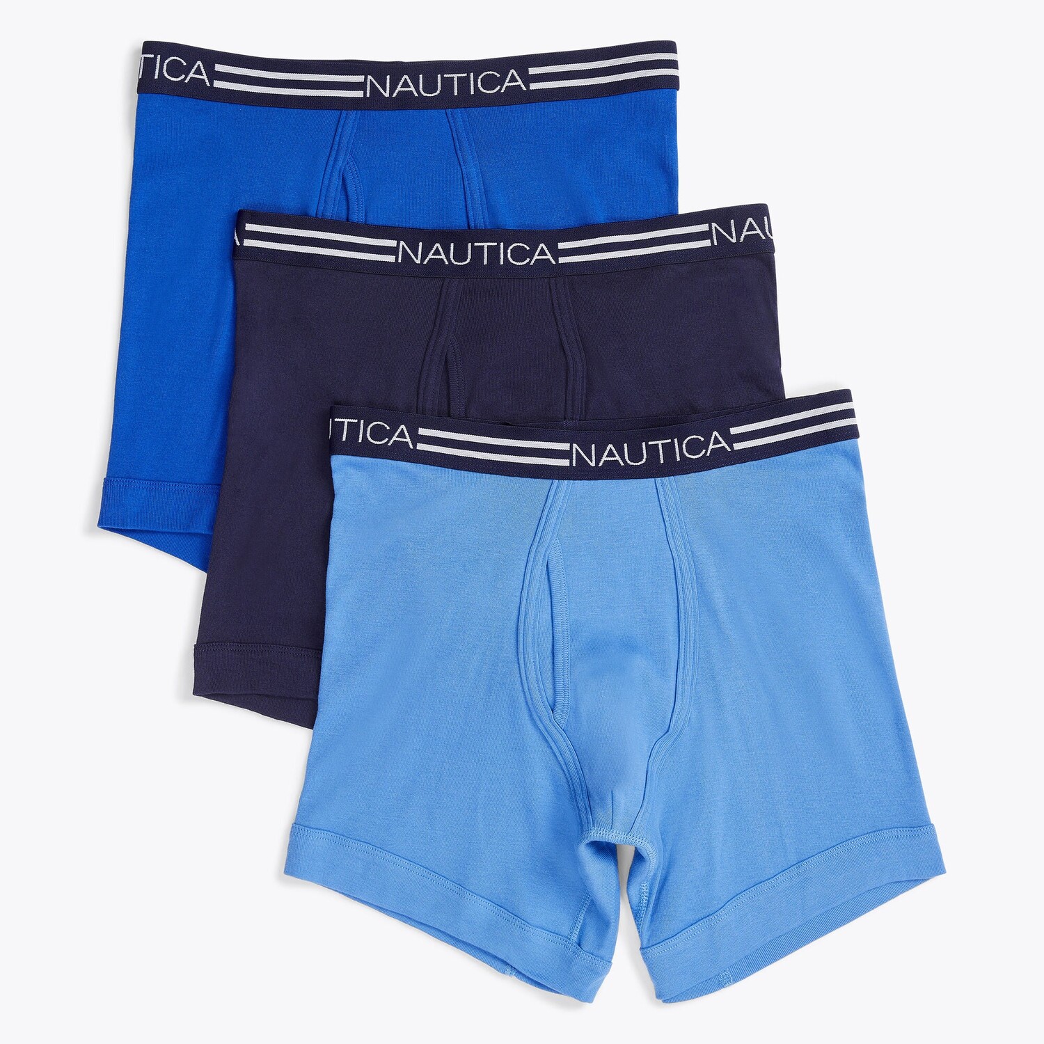 

Мужские классические трусы-боксеры Nautica, темно-синий