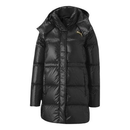 

Куртка cocoon down coat 'black gold' Puma, черный