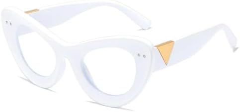 

Ретро-солнцезащитные очки для женщин, модные очки с заклепками и прозрачными линзами, модные солнцезащитные очки для мужчин с защитой от УФ-излучения UV400 MTZJH, White Clear