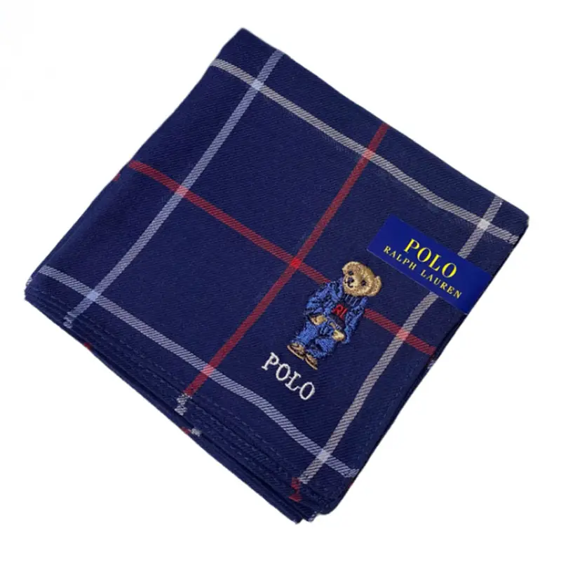 

Polo Ralph Lauren Шёлковый шарф унисекс синий, Blue