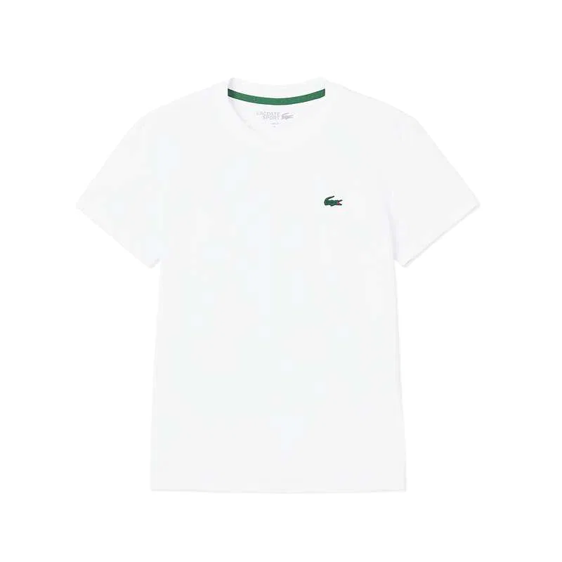 Футболка LACOSTE Regular T Shirt, белая, универсальная