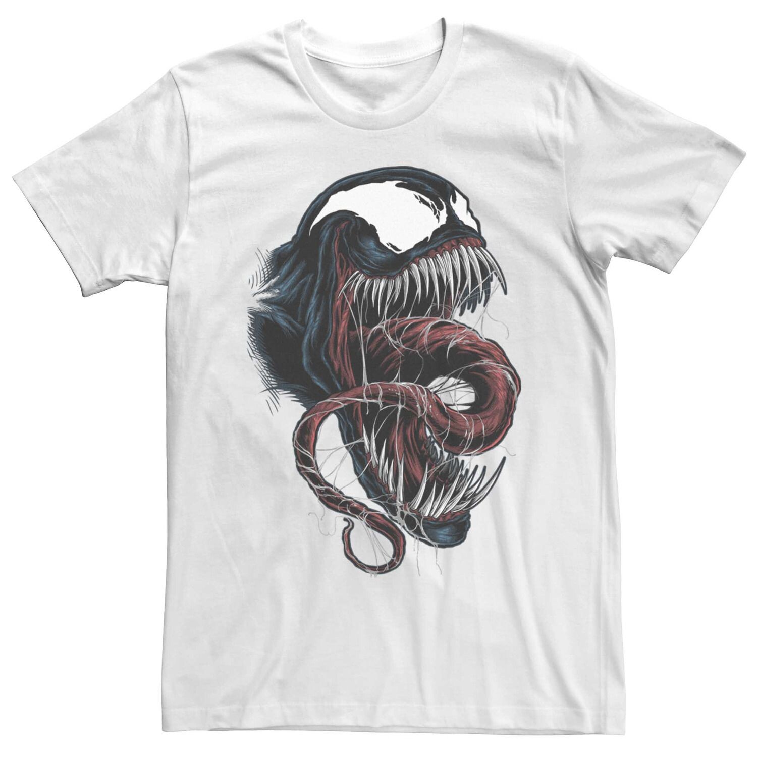 

Мужская футболка Marvel Venom Head Shot Licensed Character, белый
