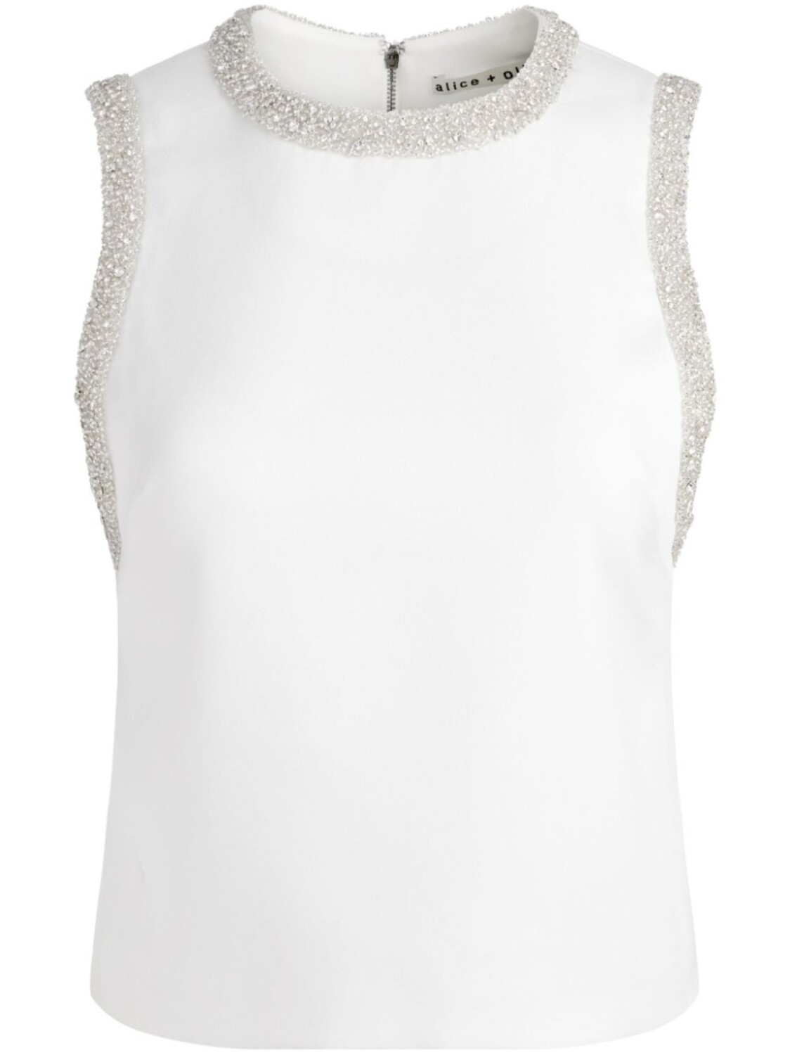 

Амаль майка Alice + olivia, белый