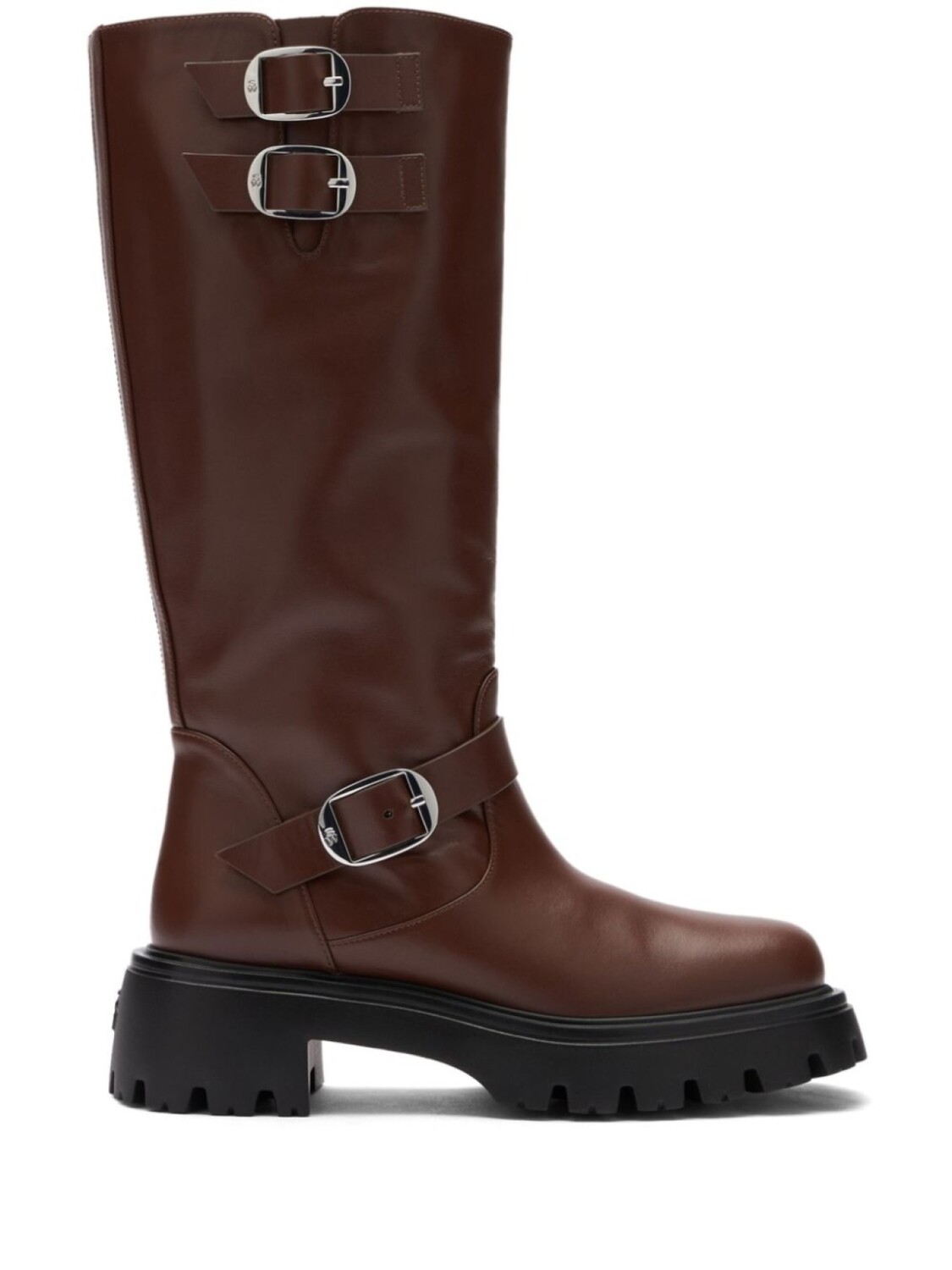 

Stuart Weitzman 50 мм сапоги Emerson Moto, коричневый