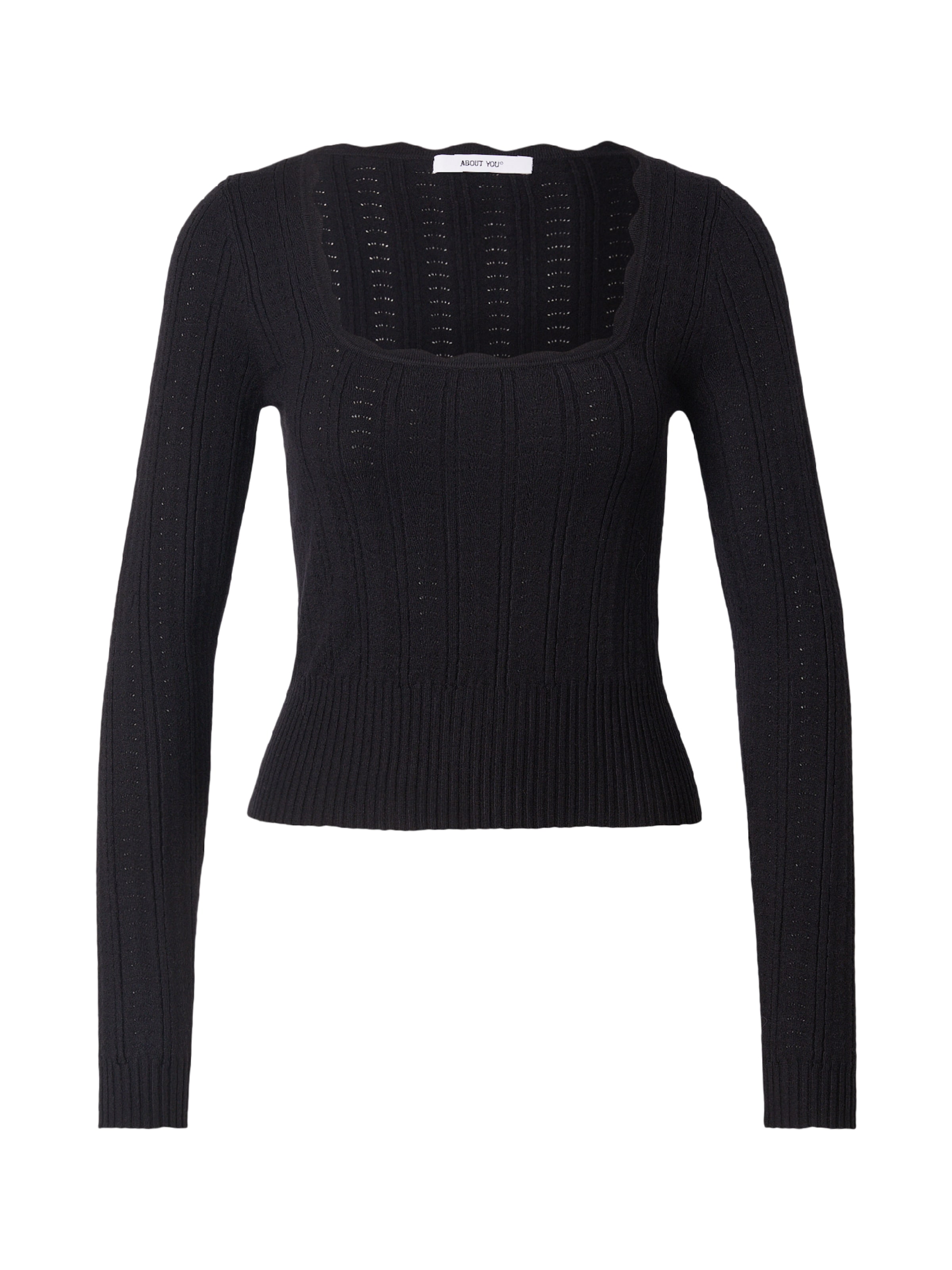 

ABOUT YOU Свитер 'Maria' в черном цвете