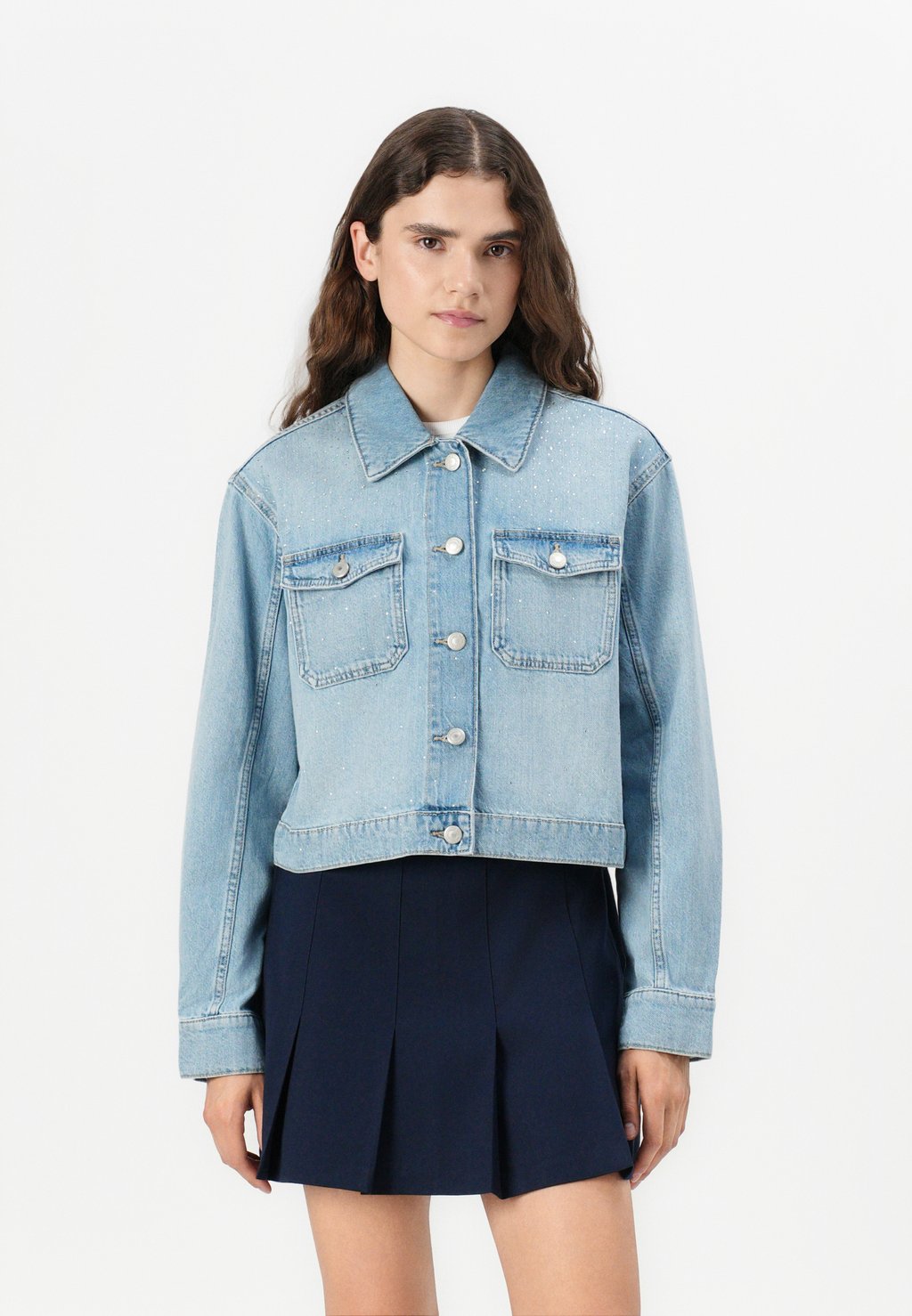 

Джинсовая куртка ONLLUMI JACKET ONLY, цвет Light Blue Denim
