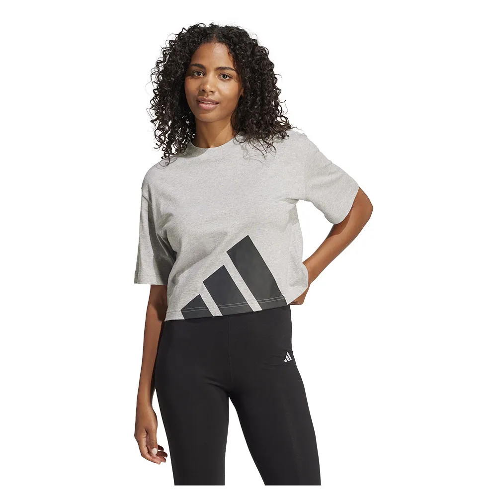 

Футболка с коротким рукавом adidas Essentials Big Logo Boyfriend, серый