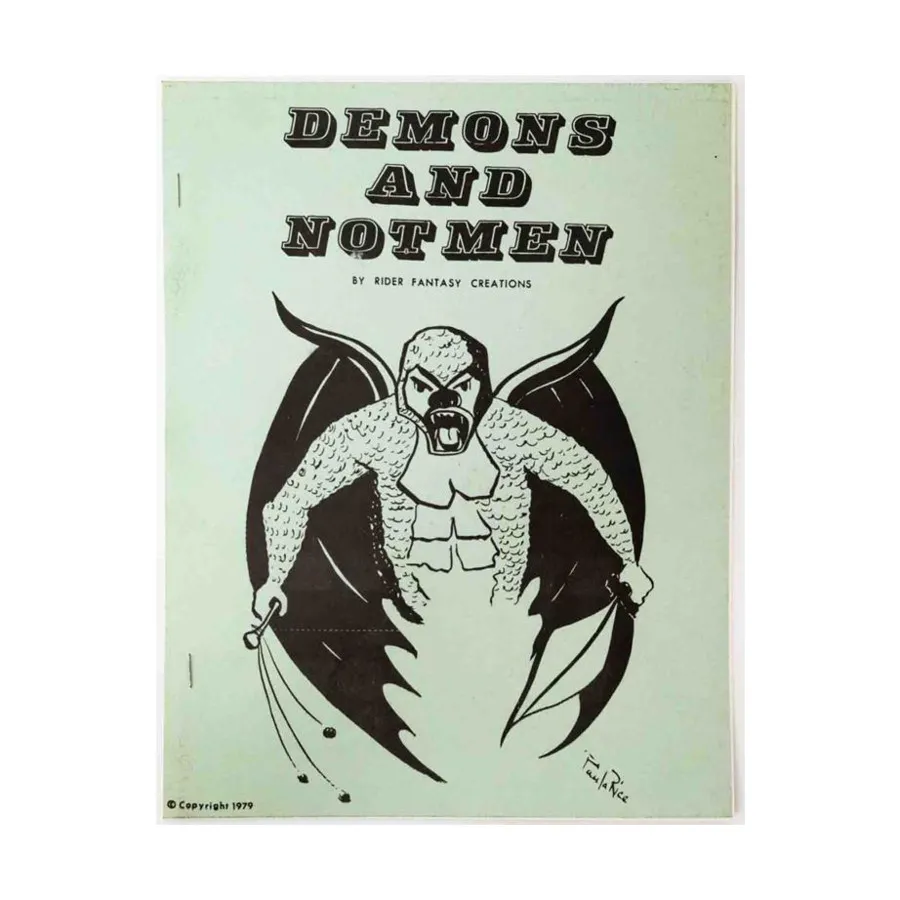 

Demons and Notmen, Fantasy Supplements (Rider Fantasy Creations), мягкая обложка