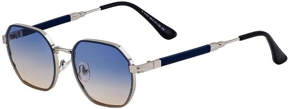 

Винтажные панк-солнцезащитные очки для женщин, роскошная мода, солнцезащитные очки неправильной формы, мужские тренды, классические очки, SUN1925 Generic, C6silverblue