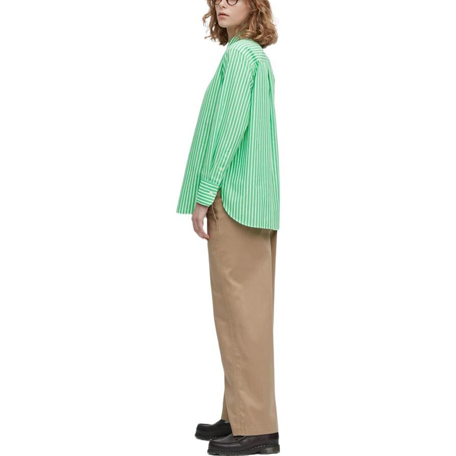 Рубашка женская зеленая Uniqlo — фото 4