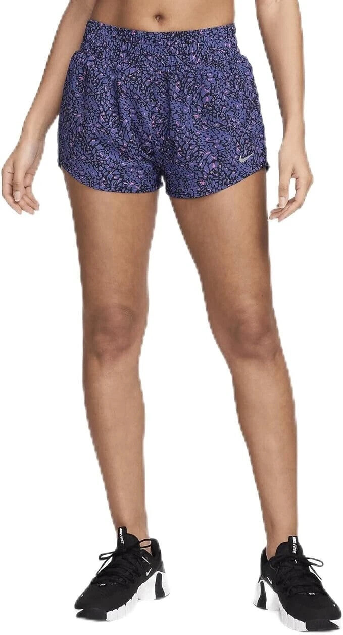 

Женские шорты Nike One Dri-Fit синего цвета с эластичным поясом и подкладкой для тренировок DSG128 Nike, синий