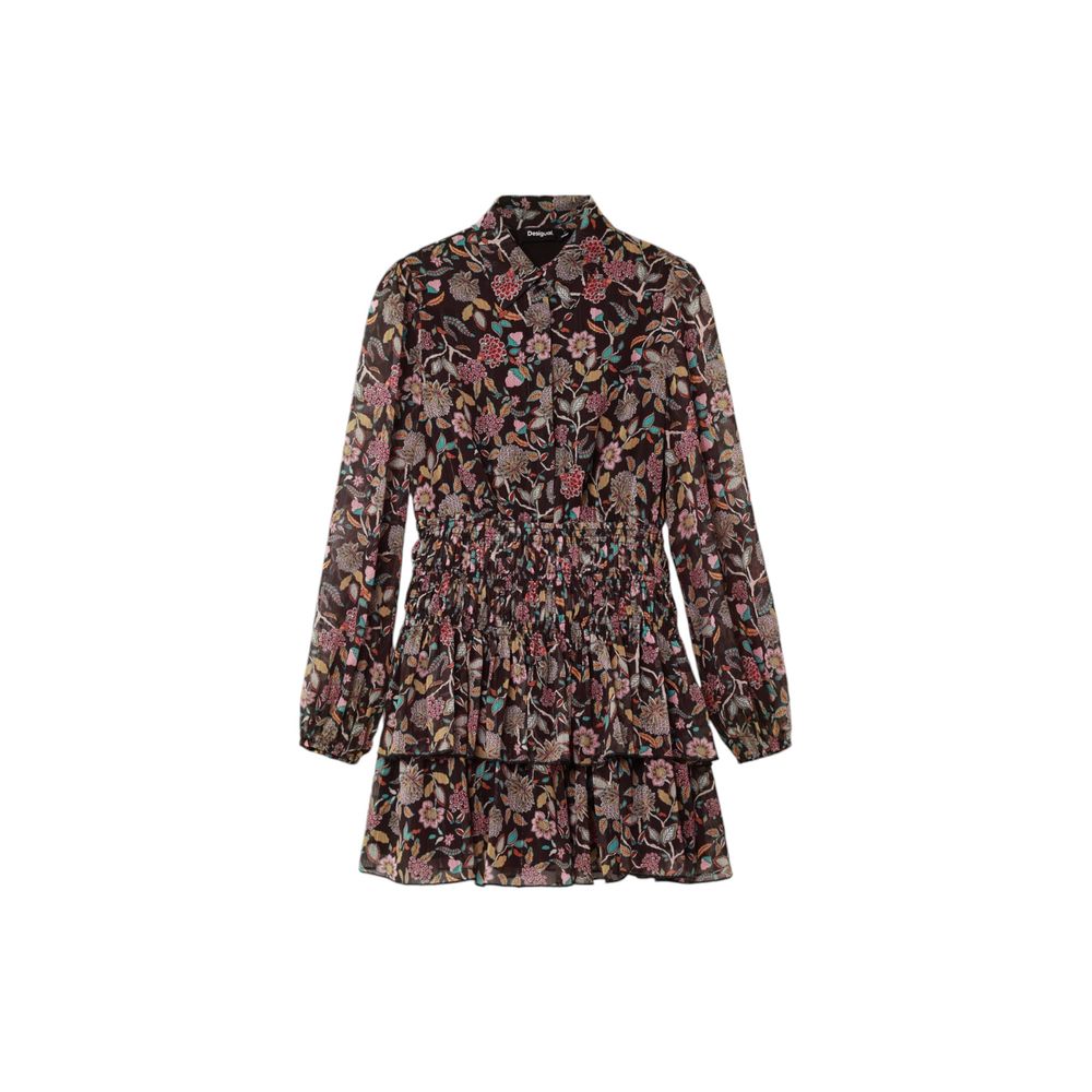 

Серое платье из полиэстера Desigual