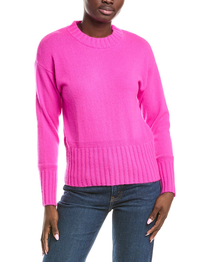 

Бродье Кэшмир Эффи Кашемировый свитер Brodie Cashmere, розовый