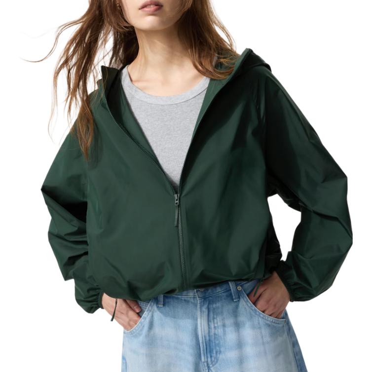 

UNIQLO Женская куртка темно-зеленая, Dark Green