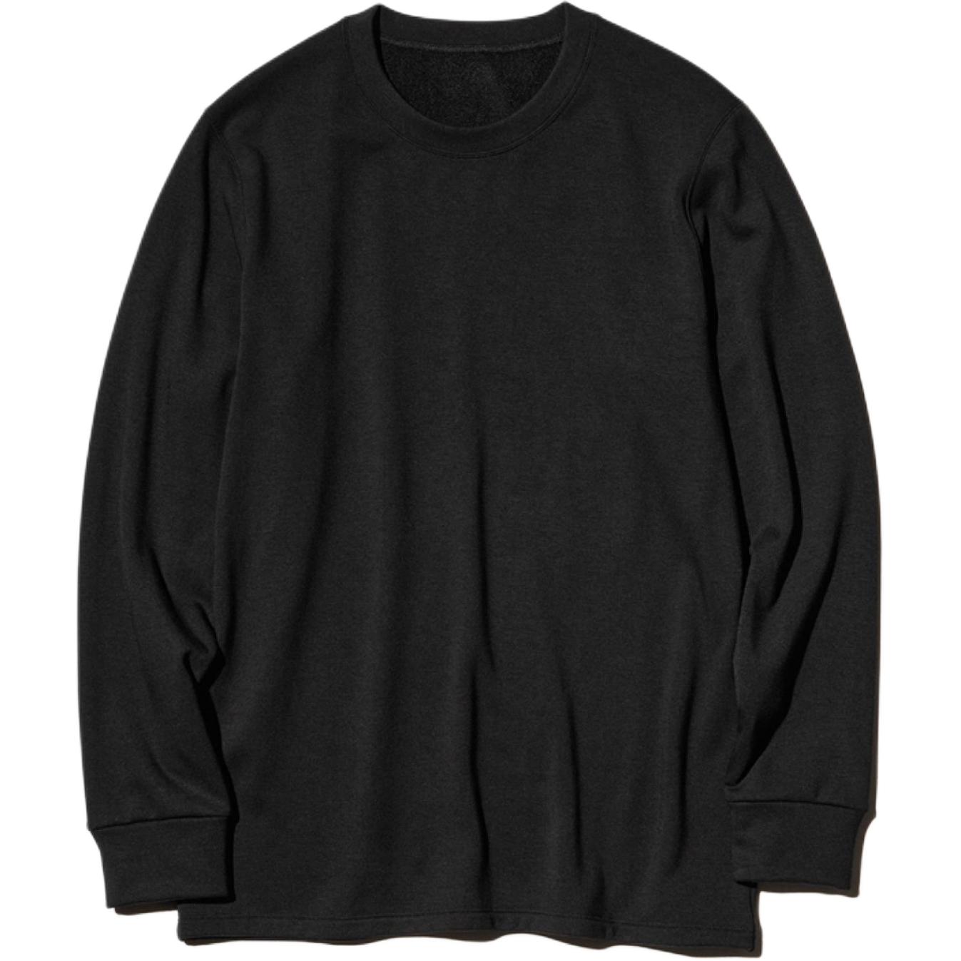 

UNIQLO Футболка мужская черная, Черный, UNIQLO Футболка мужская черная