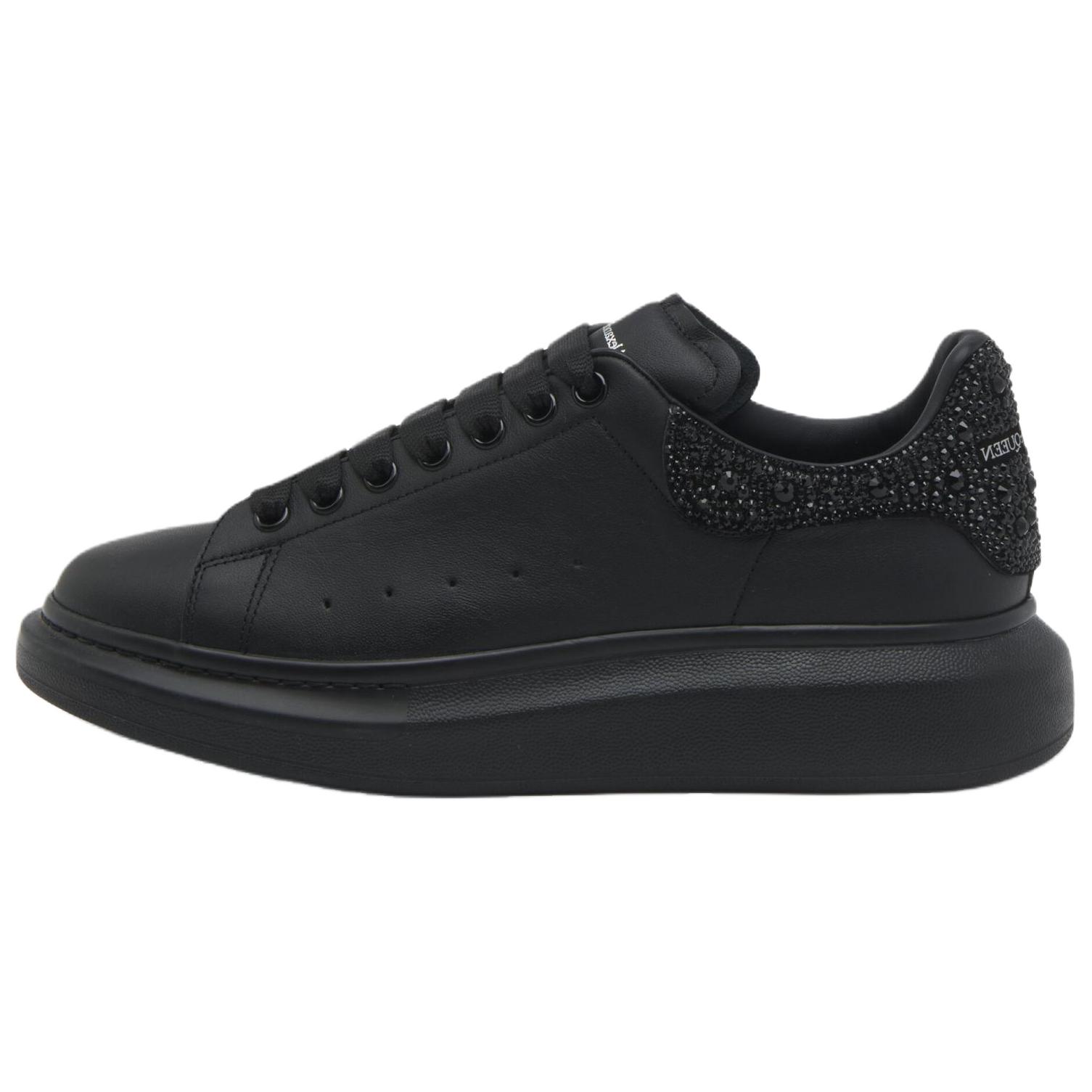 

Alexander McQueen Низкие повседневные мужские туфли черные, цвет Black