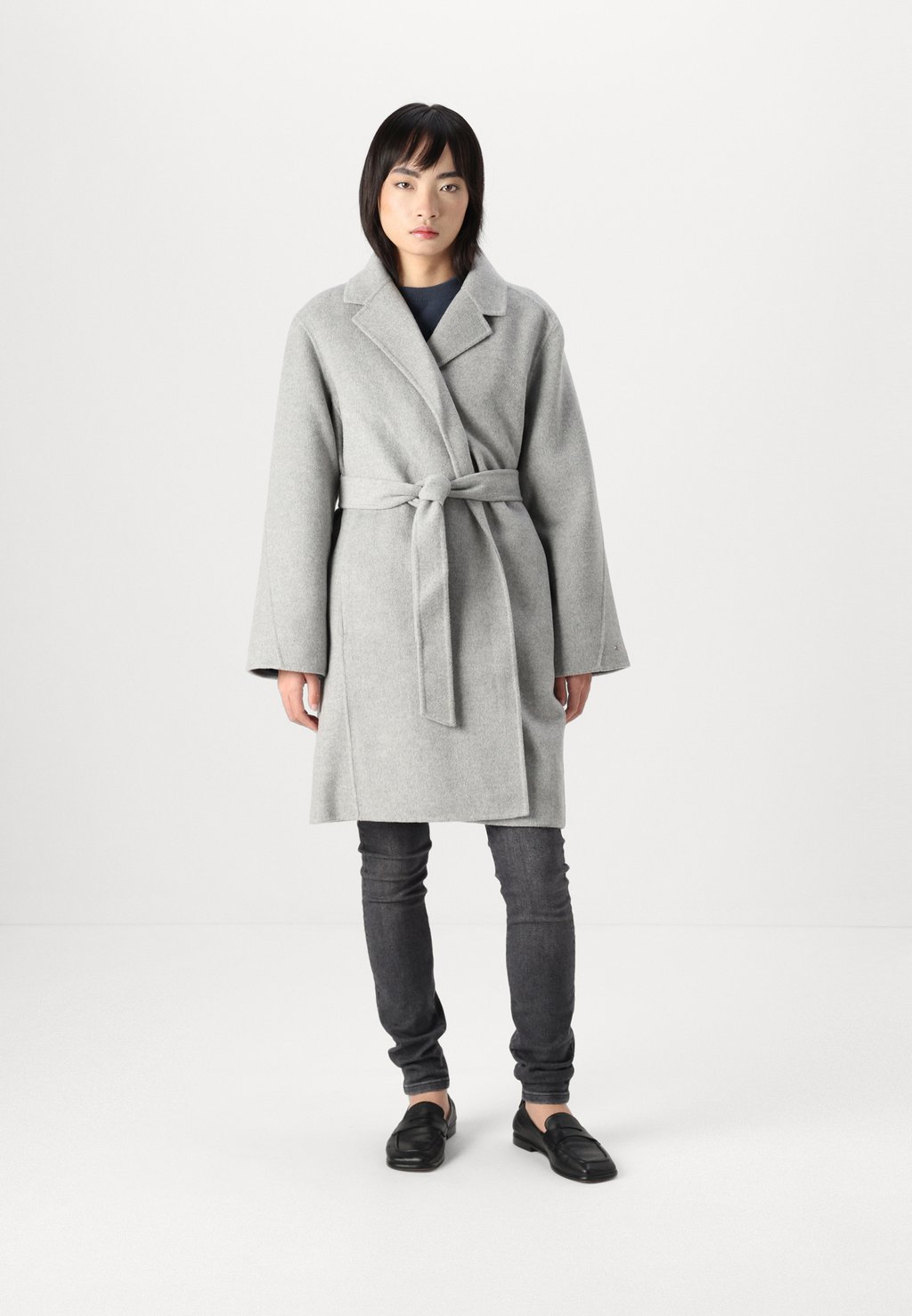 

Классическое пальто BELTED COAT Tommy Hilfiger, серый