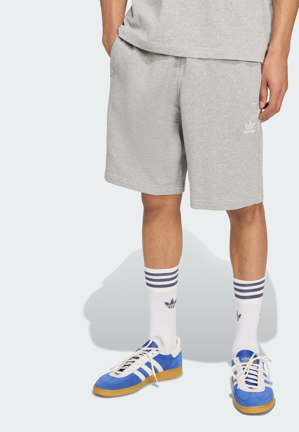 

Шорты SHO - Tracksuit bottoms Adidas Originals, светло-серый