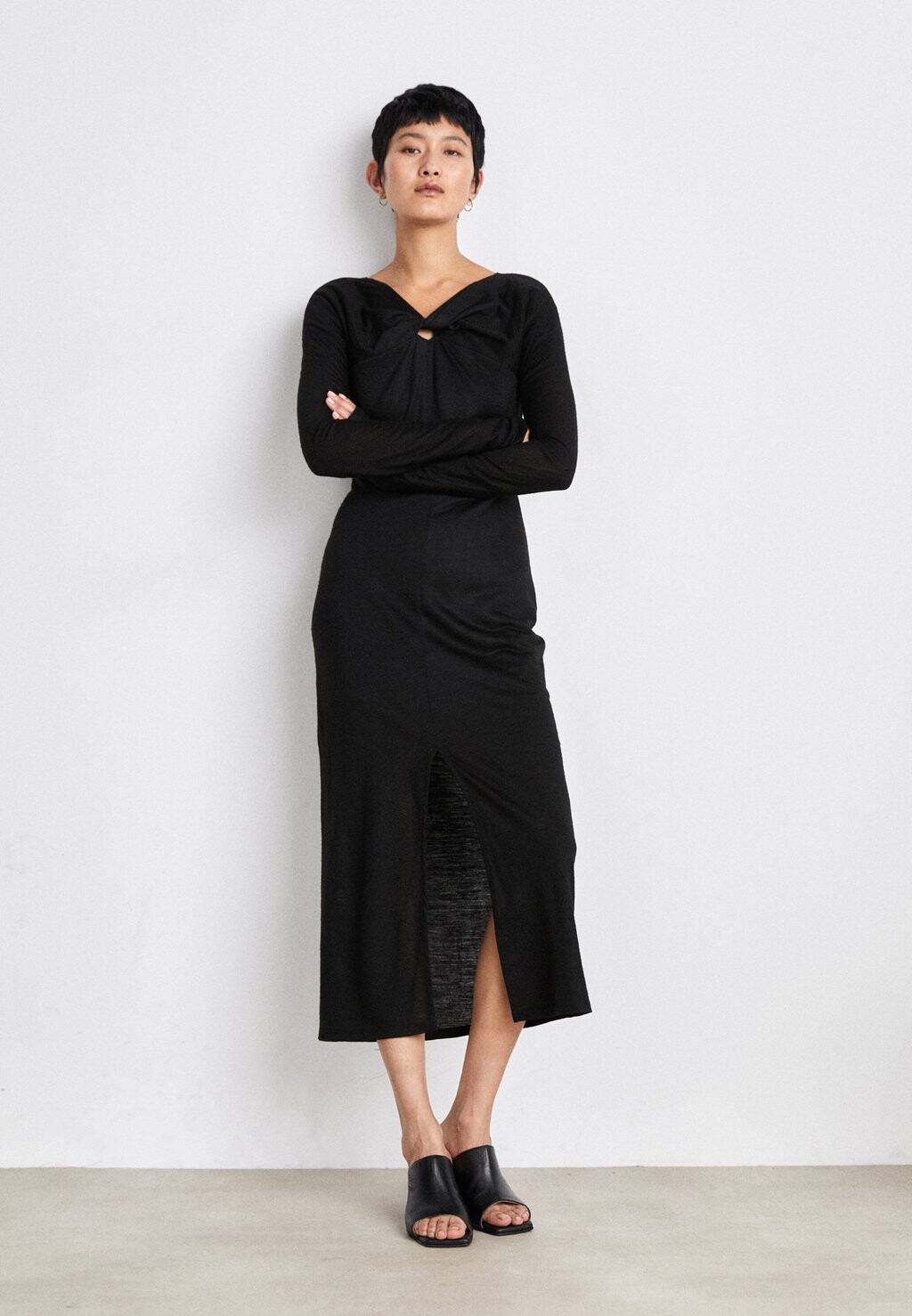 

Платье из джерси Dress Patrizia Pepe, черный